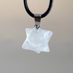 Náhrdelník Merkaba (křišťál)