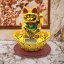 Zlatá mávající kočka Maneki Neko (15 Cm)