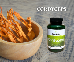 Kapsle Swanson Cordyceps - Zázrak tradiční čínské medicíny