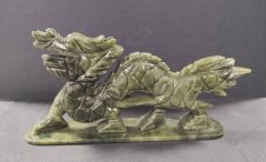 Drak Feng-Shui (zelený - 8,5 cm)