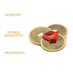 Tradiční mince hojnosti Feng-Shui
