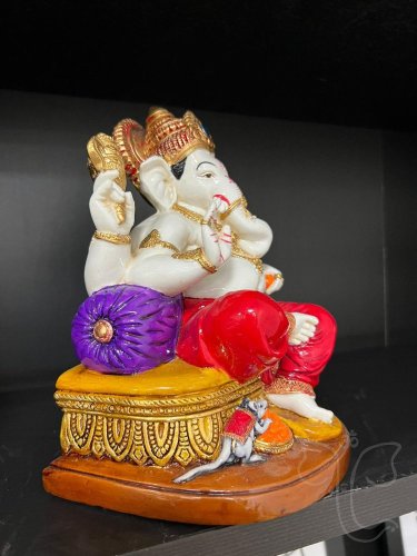 Ganesha (18 cm, barevný) pouze 1 kus