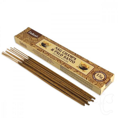Tulasi vonné tyčinky 12 ks - Nag Champa & Palo Santo