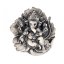 Ganesha - lotosový květ (šedý vel. 8,5 cm)