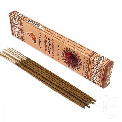 Ayurvedic vonné tyčinky 12 ks - Safron