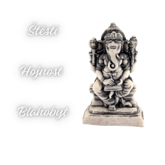 Ganesha - kámen (podstavec, Srí Lanka, vel. 12 cm)