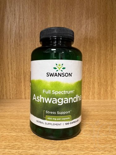 Swanson Ashwagandha (100 kapslí)