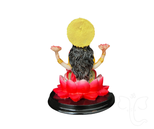 Bohyně Lakšmí (červeno-zlatá, 11cm)