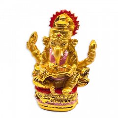 Ganesha - zlatočervený (Srí Lanka, vel. 8,5 cm)