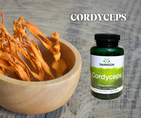 Kapsle Swanson Cordyceps - Zázrak tradiční čínské medicíny
