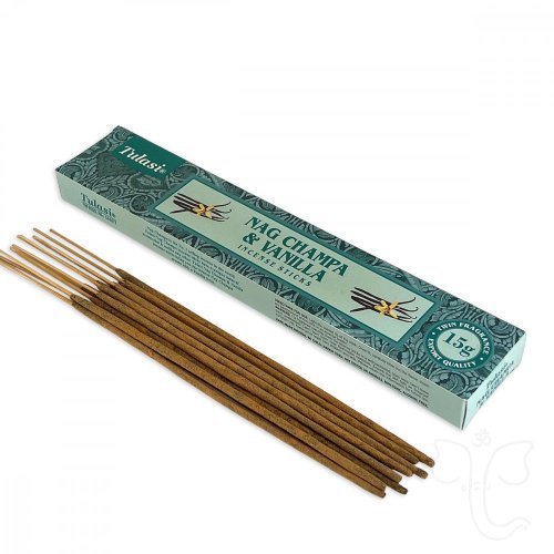 Tulasi vonné tyčinky 12 ks - Nag Champa a Vanilka
