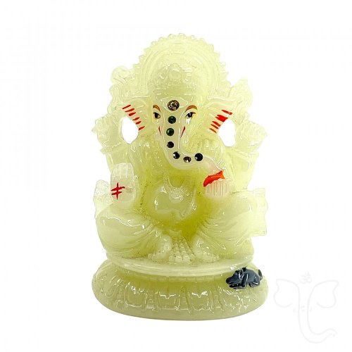 Ganesha - svítící (Srí Lanka, vel. 8,5 cm)