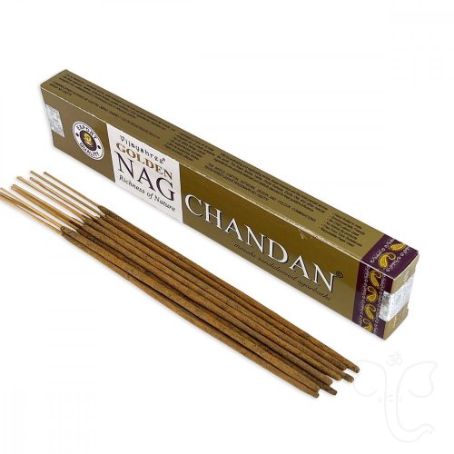 Golden NAG vonné tyčinky 12 ks - Chandan