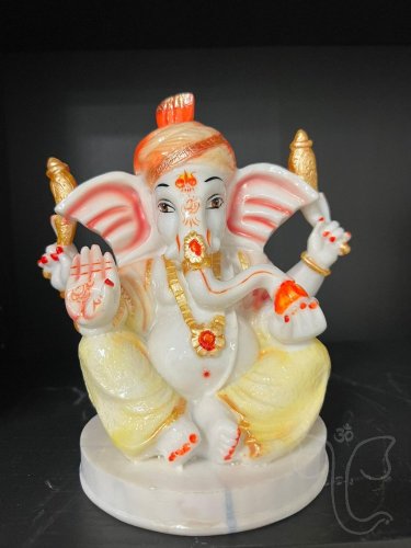 Ganesha (bílo-oranžový) pouze 1 kus