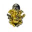 Ganesha - zlatočerný (Srí Lanka, vel. 8,5 cm)