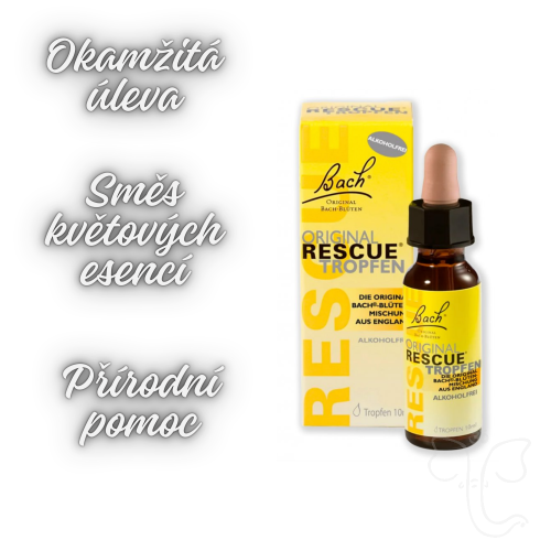 Bachovy esence - RESCUE REMEDY (krizové kapky)