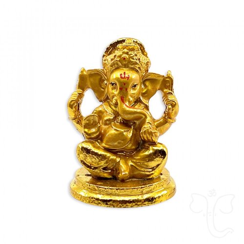 Ganesha zlatý ze Srí Lanky ve velikosti M
