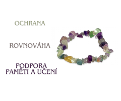 Ochranný náramek - Fluorit