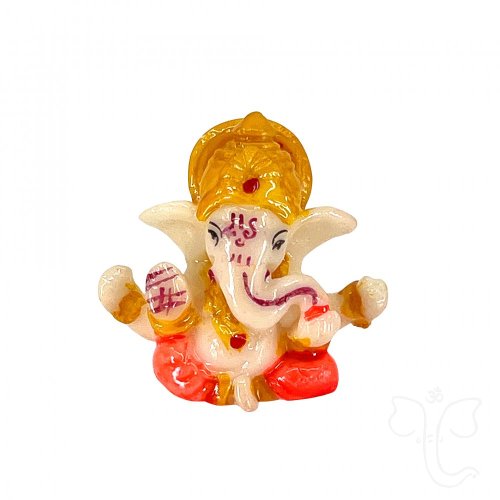 Ganesha (barevný, cestovní - vel.5 Cm)