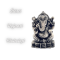 Ganesha - kámen - šedý (Srí Lanka, vel. M, 7 cm)