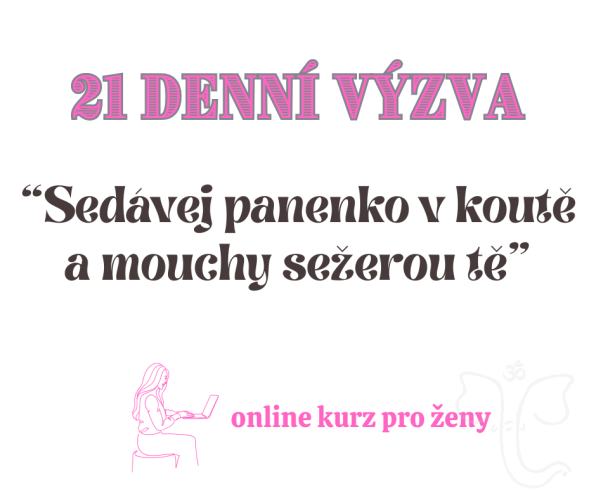 21 denní výzva "Sedávej panenko v koutě a mouchy sežerou tě"