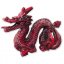 Drak Feng-Shui červený (14 cm)