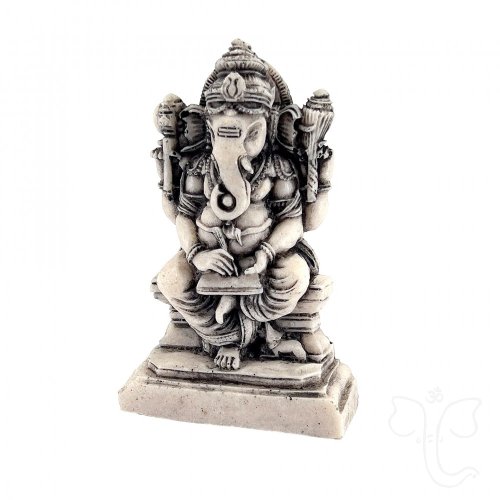 Ganesha - kámen (podstavec, Srí Lanka, vel. 12 cm)
