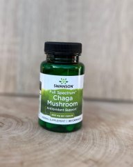Swanson Chaga Mushroom kapsle pro antioxidantní podporu