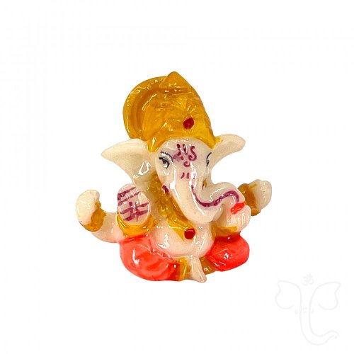 Ganesha (barevný, cestovní - vel.5 Cm)