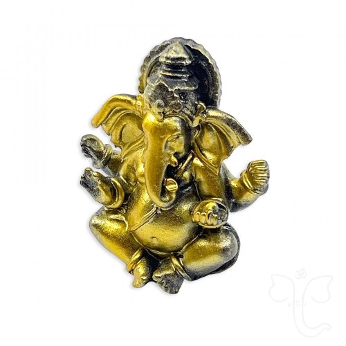 Ganesha - zlatočerný (Srí Lanka, vel. 8,5 cm)